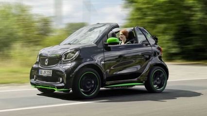 奔驰smart纯电动汽车价格,奔驰smart纯电动汽车价格绿色